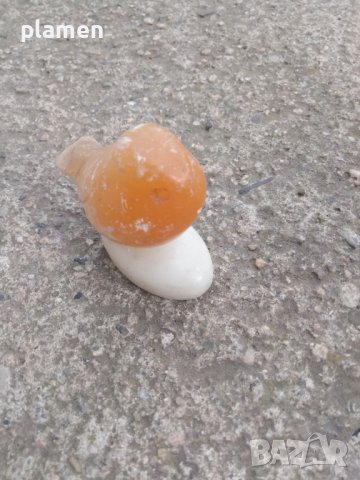 Мраморна птичка, снимка 2 - Антикварни и старинни предмети - 39741110