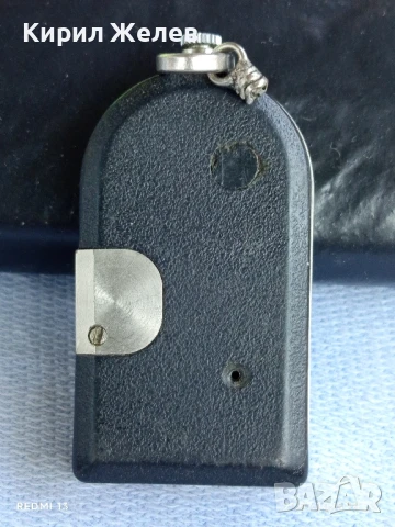 Съветски джобен часовник с пластмасов капак механичен за КОЛЕКЦИЯ 18277, снимка 5 - Антикварни и старинни предмети - 51095259