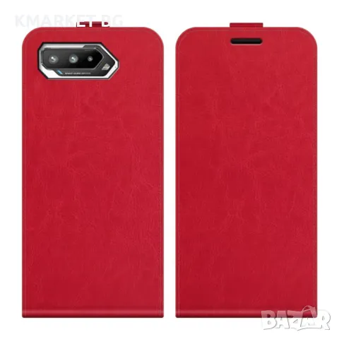 Asus ROG Phone 5 Flip3 Кожен Калъф и Протектор, снимка 4 - Калъфи, кейсове - 49022840