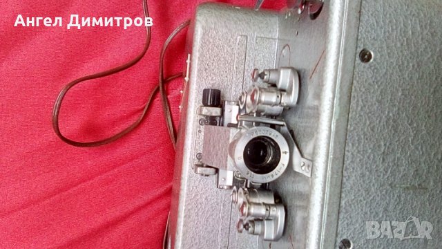 Кинокамера СССР 8 П 1 с куфарче и ленти, снимка 2 - Антикварни и старинни предмети - 34738956