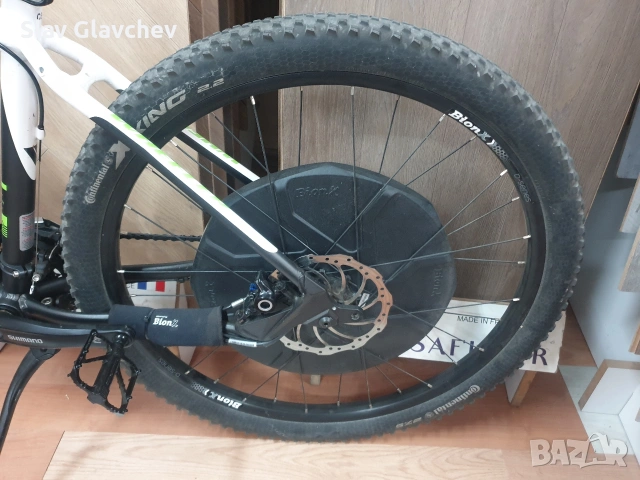 Швейцарски Електрически велосипед 27.5 двигател-48V BionX , снимка 13 - Велосипеди - 53529456
