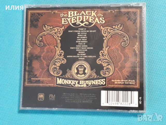 The Black Eyed Peas – 2005 - Monkey Business(RnB/Swing,Pop Rap), снимка 7 - CD дискове - 42713643