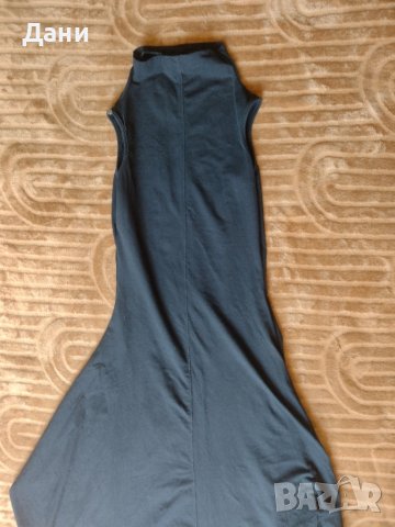 Черна дълга рокля Pause, снимка 3 - Рокли - 41956325