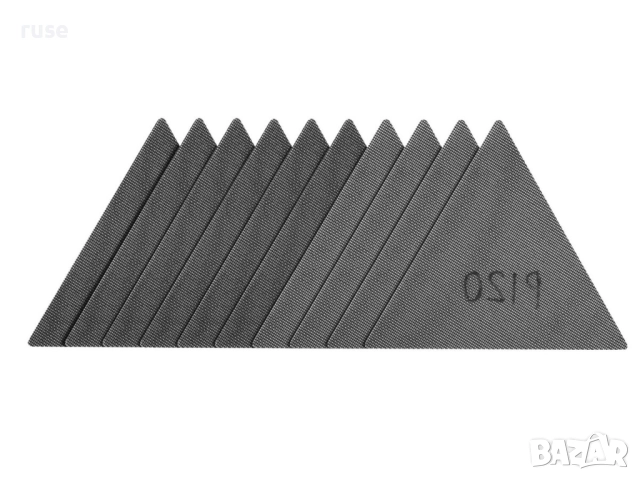 НОВИ! Триъгълни шкурки Parkside 10 части за шлайфмашини 285мм