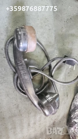 Военна слушалка радиостанция Радио военен армия бна военни милитар соц руска руски руско трубка , снимка 6 - Антикварни и старинни предмети - 51423360