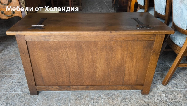 Дъбов нисък шкаф, снимка 11 - Шкафове - 53858767