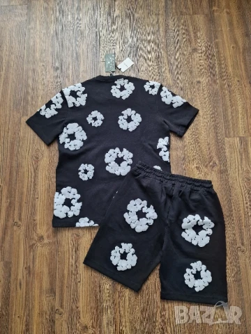 Мъжка екип къси панталони и тениска DENIM TEARS 
Размери М, L , XL , 2XL , снимка 7 - Спортни дрехи, екипи - 50461271