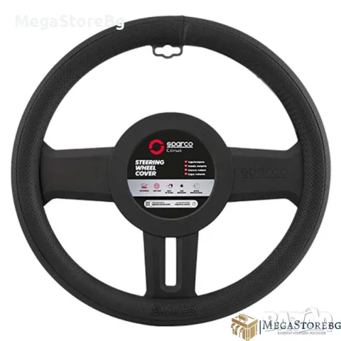 Калъф за волан SPARCO - SPS144BK, снимка 2 - Аксесоари и консумативи - 49800899