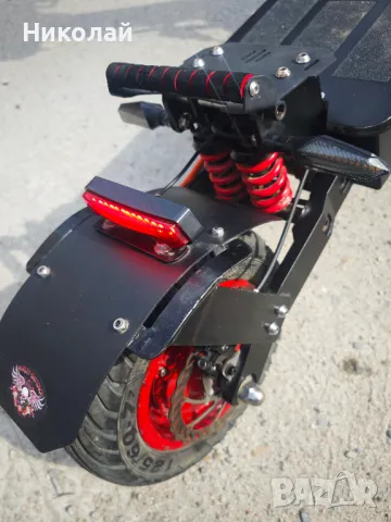 Мощна Електрическа тротинетка K-Cloud k14 10000W 72V 40Ah (140km/h), снимка 10 - Друга електроника - 50208553