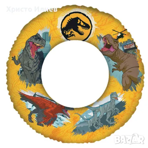 Надуваем пояс за плуване Jurassic World с динозаври