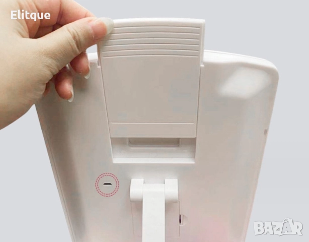 Мини LED огледало с органайзер за гримове TV1262, снимка 2 - Други стоки за дома - 52861330