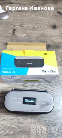 TechniSat VIOLA BT 1 – Преносимо DAB+/FM Радио и Bluetooth Колонка (6W Stereo)