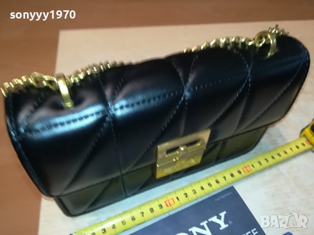 ЧАНТА-ЧЕРНО И ЗЛАТО 1008231257, снимка 9 - Чанти - 41813806
