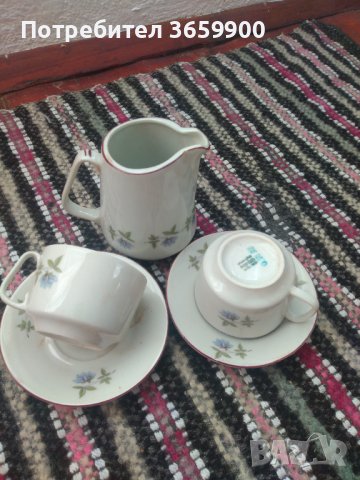 Сервиз за кафе,Изида, от 1973г,НОВ, снимка 3 - Сервизи - 44197269
