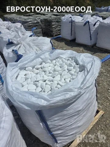 Бели декоративни камъчета , снимка 18 - Други - 55902816