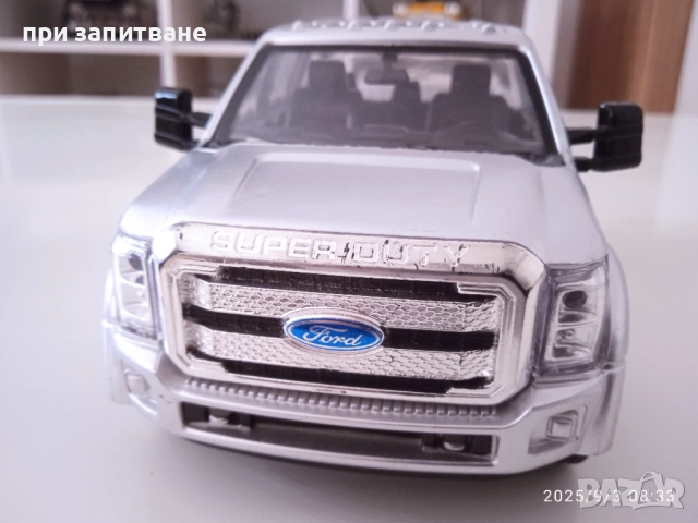 Играчка пикап Ford F-350 super duty platinum, 21 см., снимка 2 - Колекции - 51587311