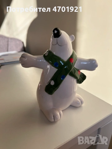 Статуетка - полярна мечка, снимка 3 - Статуетки - 53136365