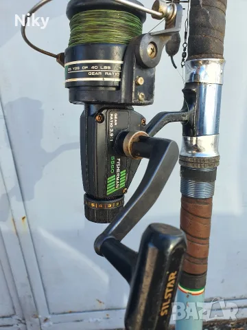 Мощен ретро комплект за дъно: Въдица Daiwa Beachcasting Italia-45 + макара Fisherman 5560 , снимка 4 - Въдици - 56243460