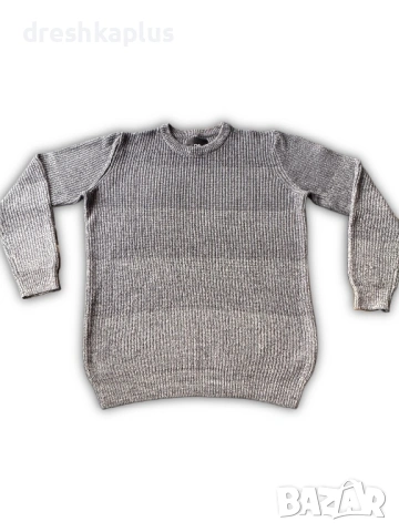CLOCKHOUSE Пуловер • Размер L • Сив/Тъмносив