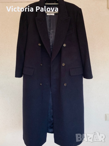 Ново модерно палто PIER ANGELINI 100% кашмир, снимка 4 - Палта, манта - 38476742