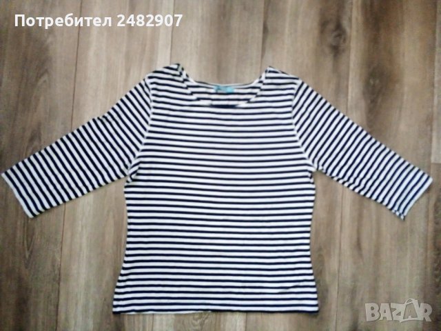 Дамска блуза със 7/8 ръкав, снимка 2 - Блузи с дълъг ръкав и пуловери - 41337832