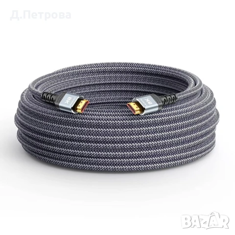 HDMI 2.1 кабел SNOWKIDS – 12 м | 8K Ultra HD | 48Gbps