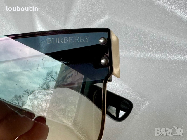 -22 % разпродажба Burberry мъжки слънчеви очила маска, снимка 10 - Слънчеви и диоптрични очила - 44783468