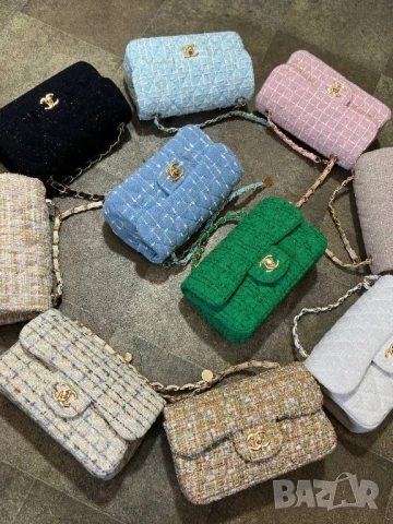 чанти chanel 21х12см букле , снимка 16 - Чанти - 50738158