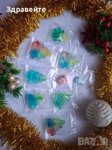 Глицеринови натурални ароматни сапунчета , снимка 4 - Декорация за дома - 52694930