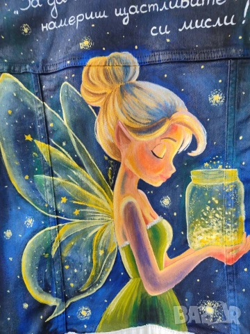 Стилно яке с ръчно рисуван един герой, снимка 11 - Детски якета и елеци - 53298152