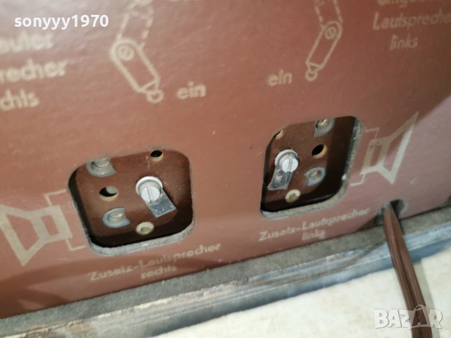 LOEWE OPTA TRUXA type 4741w-STEREO TUBE RECEIVER-ВНОС SWEDEN-КОЛЕДНА ЦЕНА 565ЛВ 2112251726, снимка 16 - Ресийвъри, усилватели, смесителни пултове - 52867485