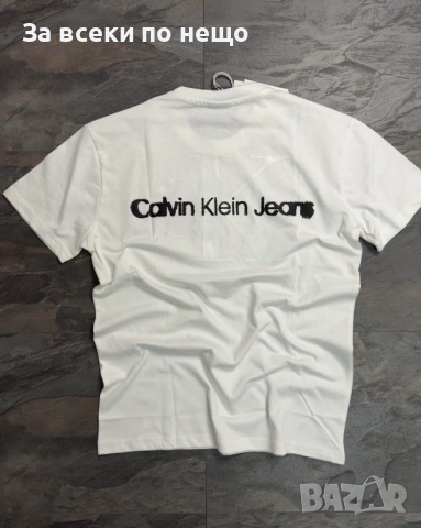 Calvin Klein Мъжка Тениска👕Мъжка Блуза С Къс Ръкав - Налични Различни Цветове Код NGHSP39, снимка 5 - Тениски - 53695193