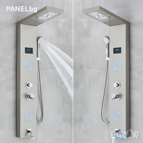 Хидромасажен душ панел Детиан,дисплей,ЛЕД светлини-БЕЗПЛАТНА ДОСТАВКА, снимка 11 - Душове - 36043452