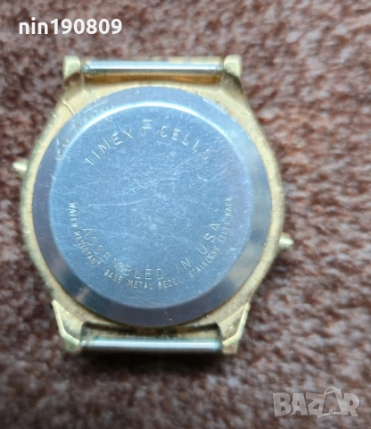 Винтидж Дигитален Часовник TIMEX (70s/80s) - Златист Тон, Сглобен в САЩ, снимка 2 - Мъжки - 52007192