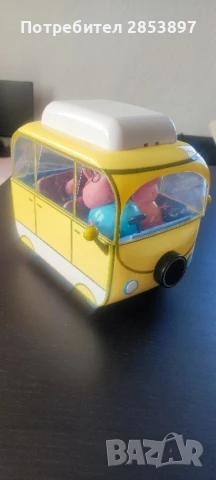 Семейство Пепа Кемпер Ван с фигури, снимка 2 - Коли, камиони, мотори, писти - 51002884