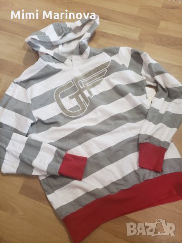 Памучен Суитшърт блуза с дълъг ръкав Ferre, снимка 1