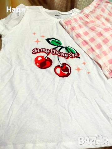 Нова лятна нощничка с къси панталонки 