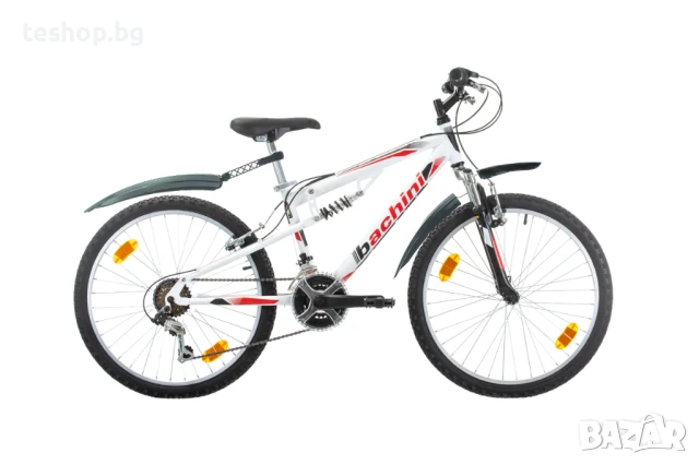 Детски велосипед FULL SUSPENSION BACHINI SPEED 24 FSP, снимка 2 - Детски велосипеди, триколки и коли - 50469110