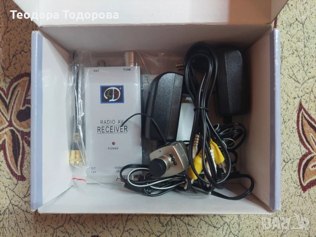 Компактна и дискретна безжична камера за охрана и дневно/нощно видео наблюдение със звук 208C KIT, снимка 4 - IP камери - 50622352