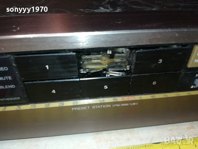 AIWA TX-110Z TUNER-MADE IN JAPAN-ВНОС SWISS 2408250725, снимка 8 - Ресийвъри, усилватели, смесителни пултове - 51469562