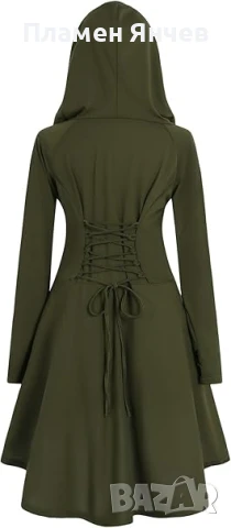 Velmawig Готически дрехи Дамски средновековен ренесансов костюм ELF, снимка 2 - Други - 51148648