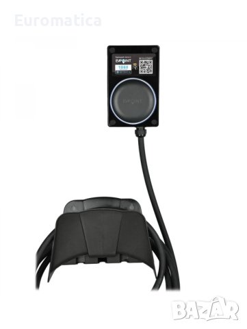 ЗАРЯДНА СТАНЦИЯ EVPOINT EV7 5 М КАБЕЛ ТИП 2 | 7.4 KW AC | ЧЕРЕН ЦВЯТ, снимка 2 - Друга електроника - 40803787