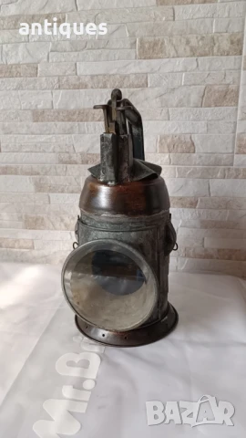 Стар немски ЖП фенер - 1940 година - WWII