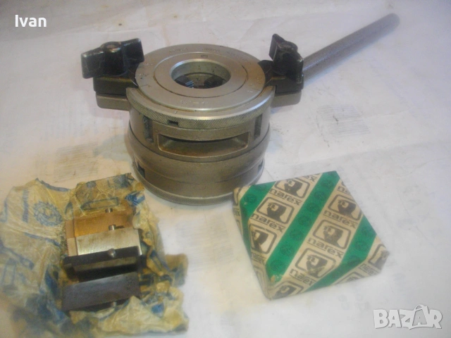 Чехословашка винторезка JOPAL 1 до 1" резби тръби като нова старо качество с ножове 1" винтонарезка