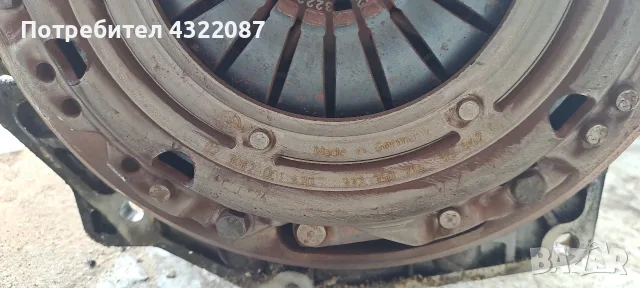 Комплект съединител с маховик от Мерива Б / Meriva B 1.4 turbo 120к.с 2012г A14NEL , снимка 5 - Части - 55856211
