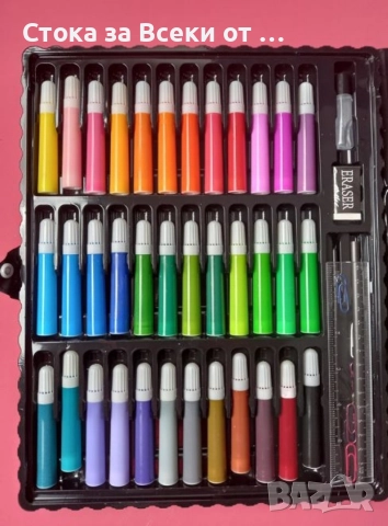 Комплект за рисуване от 150 части, снимка 8 - Ученически пособия, канцеларски материали - 52951935