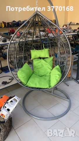Ратанова люлка висяща - промо цена !!!, снимка 5 - Градински мебели, декорация  - 41341717