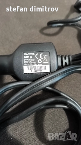 Garmin GTM 36 TMC рисийвър за трафик информация, черен, с 12V зарядно , снимка 2 - Аксесоари и консумативи - 52908421