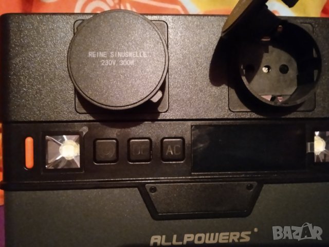 ALLPOWERS™ 288Wh78Ah 300W 220V Соларен Генератор Електростанция Соларна Централа Аварийно Захранване, снимка 16 - Къмпинг осветление - 41283849