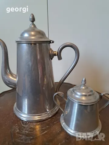 голям немски ретро чайник със захарница   17/3